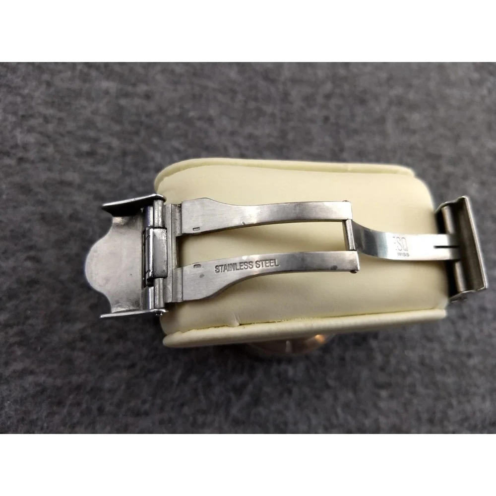 ESQ Watch Movado Pilot ES 021145482 Stainless Swiss Quartz Luminous New Battery